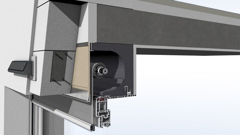 PAKTO® Aufsatzkasten – integriert, wärmegedämmt, montagefreundlich